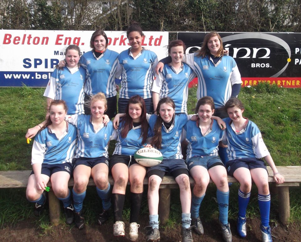 Some of the Girls u16 squad