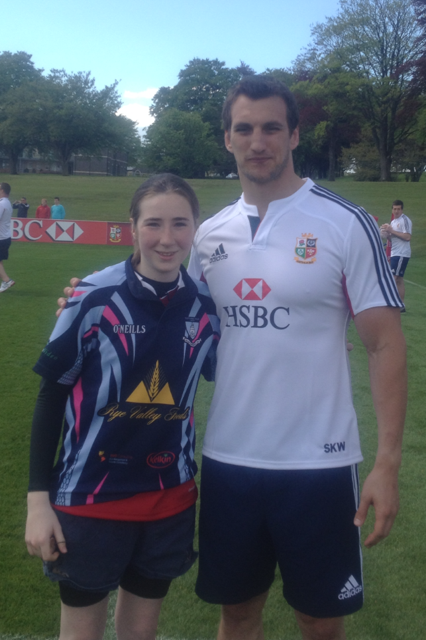 Eve and sam warburton