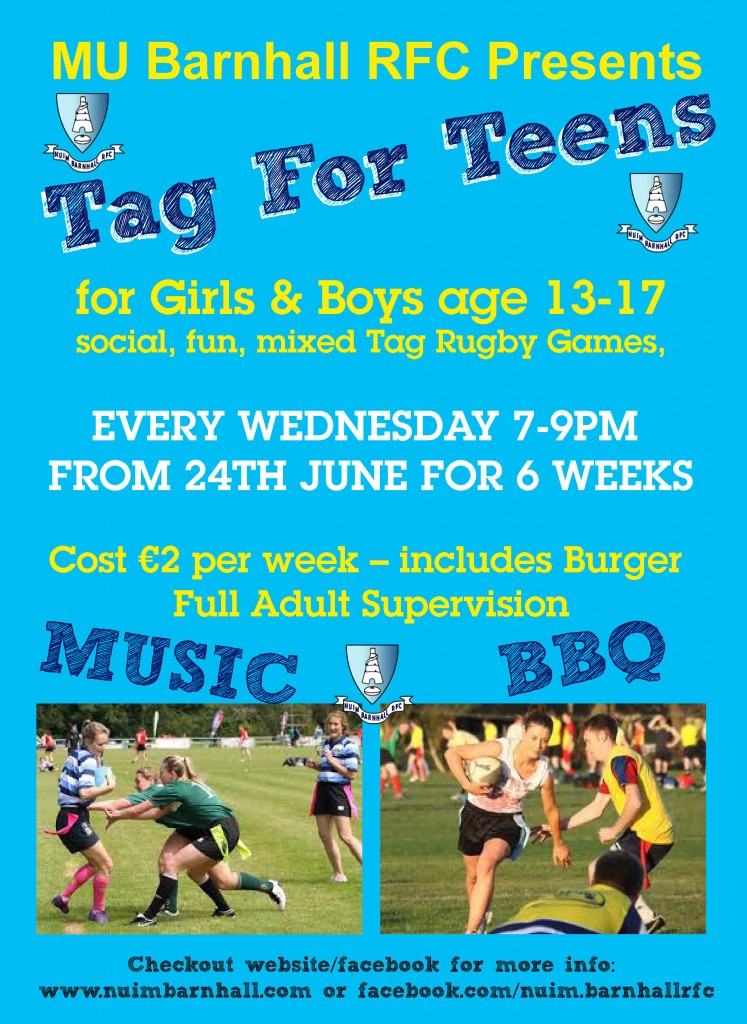 Barnhall Tag for Teens Poster