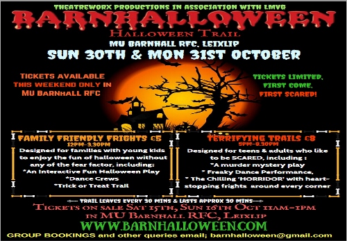 Family Friendly Frights & Terrifing Trails (Times and Details)