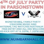 4th of July Party in Parsonstown