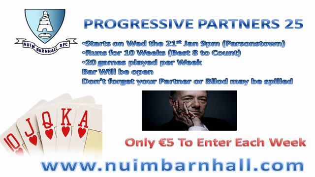 Progressive Partners 25 Starts This Wednesday 21st