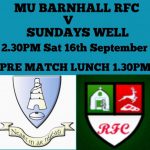 Return of the Ulster Bank League MU Barnhall v’s Sundays Well