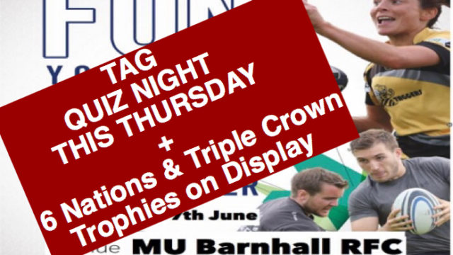 This Thursday its Tag & Quiz Night
